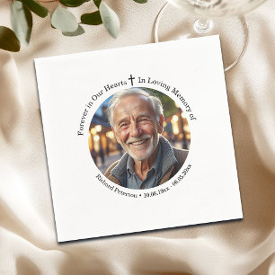 Celebration of Life 1 Special Photo  Napkins