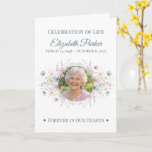 Celebration of Life Butterfly Memorial Program