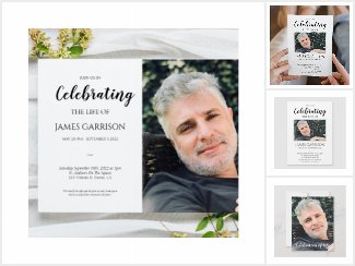 Celebration of Life - Celebrating - Black