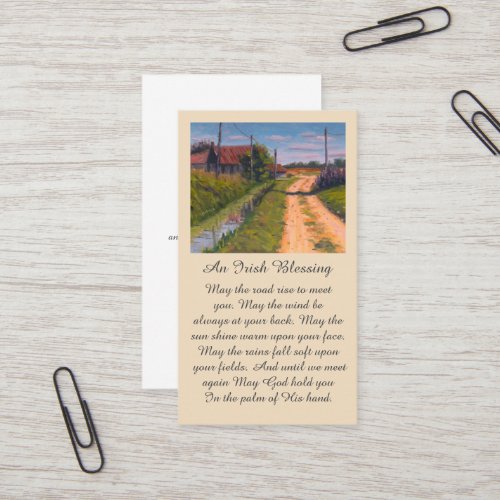 Celebration of Life Countryside Sympathy Card