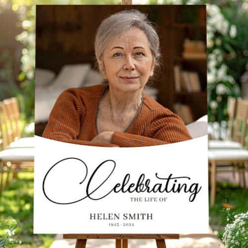Celebration of Life - Elegant Photo Memorial
