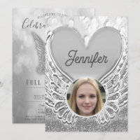 Celebration of Life Funeral Invitation