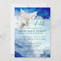 Celebration of Life | Funeral Memorial Invitation