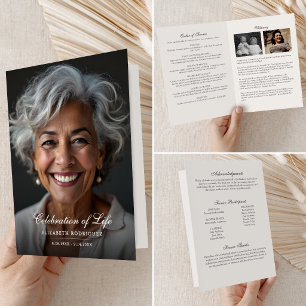 Celebration Of Life Funeral Service Program