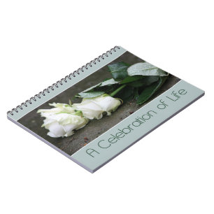 Celebration of Life guestbook Notebook