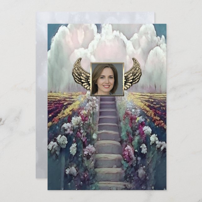 Celebration of Life Invitation (Front/Back)