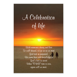 Celebration Of Life Invitations 5