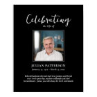Celebration of Life Large Photo Welcome Funeral