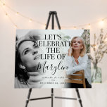 Celebration of Life Memorial Before & After Photo Foam Board Celebration of Life Memorial Before & After Photo Foam Board