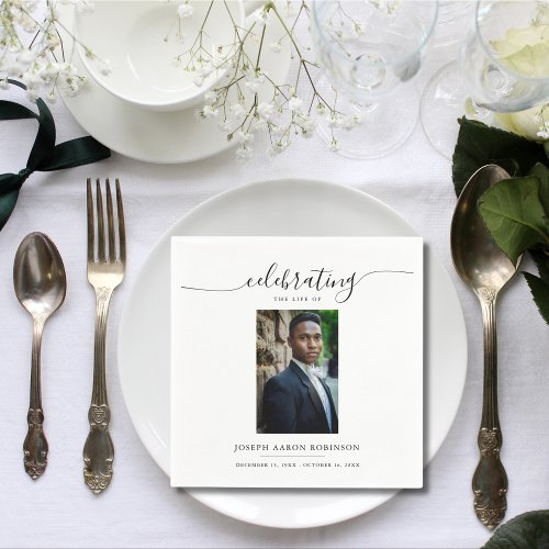 Celebration of Life Memorial Funeral Photo