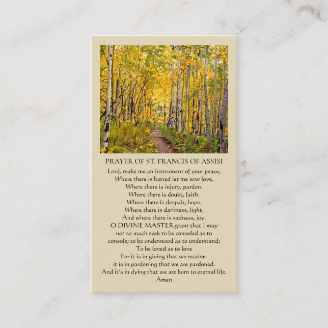 Celebration of Life Mountain Hike Sympathy Card (Front)