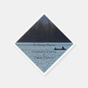 Celebration of Life Paper Napkins, Fishermen Paper Napkins