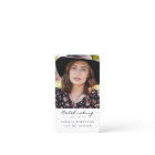 Celebration of Life Photo Funeral Prayer Card