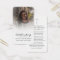 Celebration of Life Photo Funeral Prayer Card
