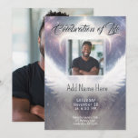 Celebration of Life - Photo Memorial Invitation