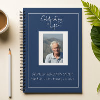 Celebration of Life Photo Template Guest book