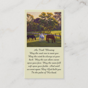 Celebration of Life Prayer Blessing Memorial Card