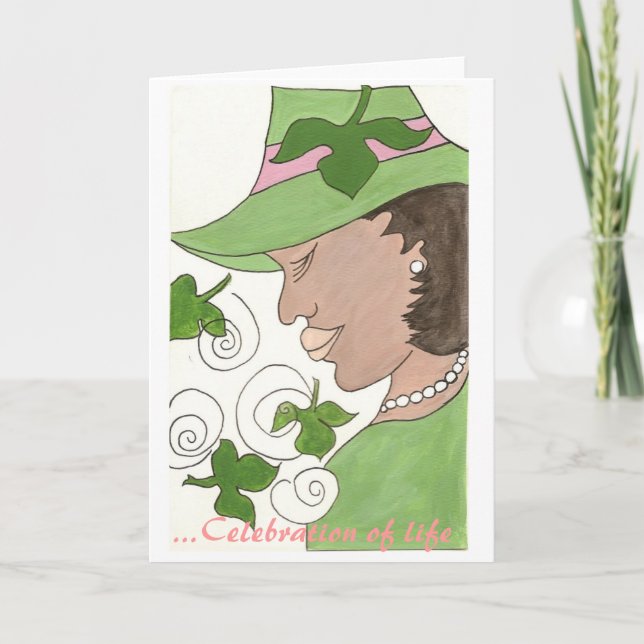 Celebration of life program (Front)