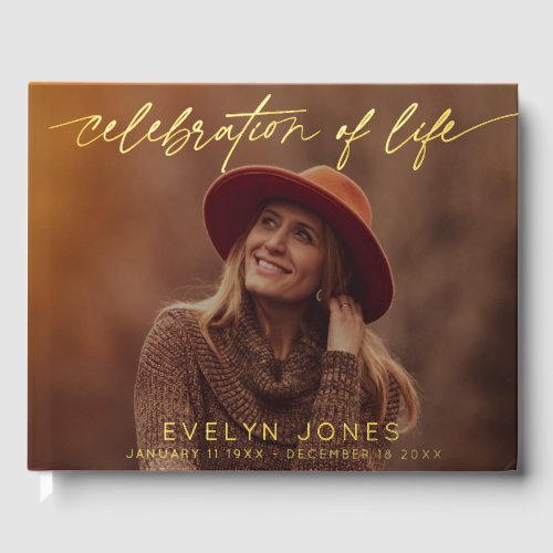 Celebration of Life Script Funeral Photo