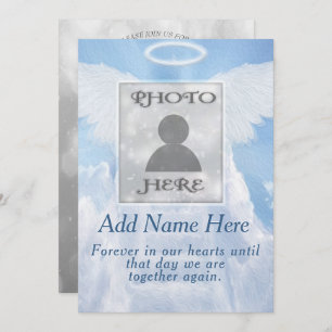 Celebration of Life - Staircase to Heaven Invitation