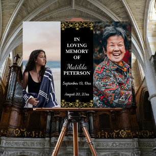 Celebration Of Life Then And Now 2 Photo Foam Board