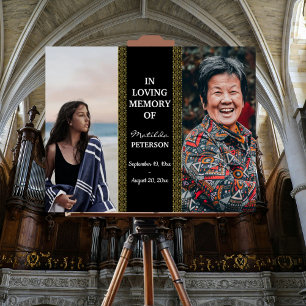 Celebration Of Life Then And Now 2 Photo Foam Board