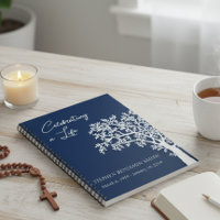 Celebration of Life White Tree Guest book