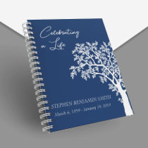 Celebration of Life White Tree  Guest book