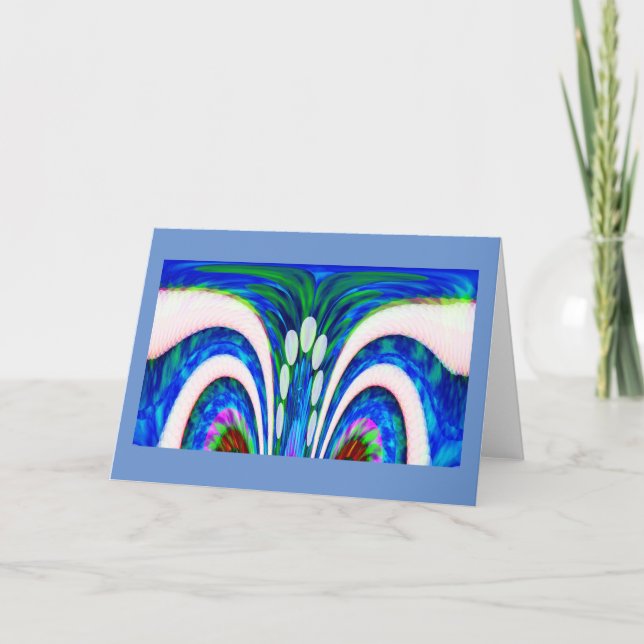 Celebration of nature holiday card (Front)