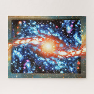 Celebration of the cosmos vividly bright night sky jigsaw puzzle