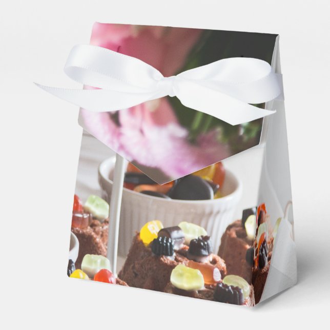 Celebration Pastry and Cookies  Favor Gift Box (Front Side)