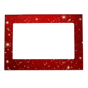 Celebration red magnetic frame