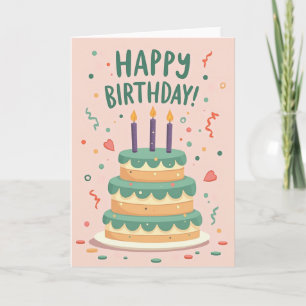Celebration Scene Image Card