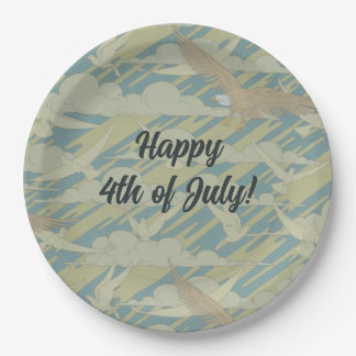 Celebratory Eagle Paper Plates