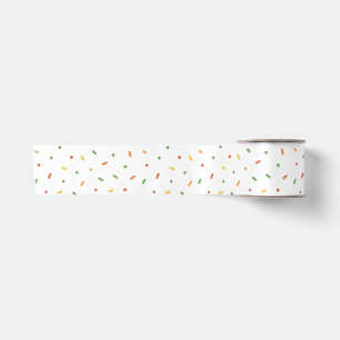 Celebratory Sprinkle Satin Ribbon
