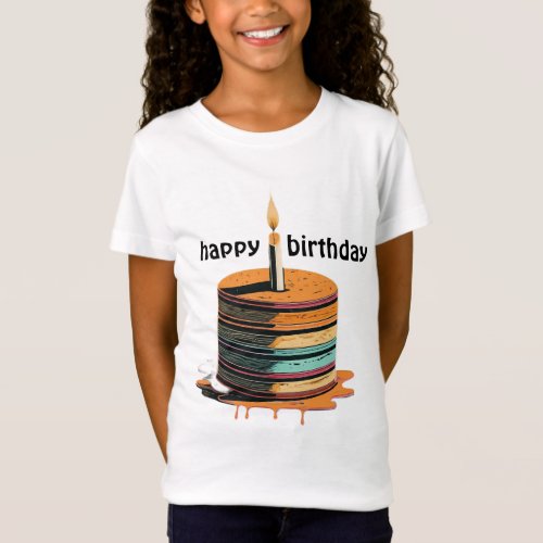 celebratoryshirt happybirthday  kidsbirthday   T_Shirt
