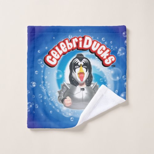CelebriDucks Gene Simmons Kiss Bath Towels