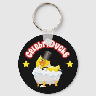 CelebriDucks Rubber Duck Key Chain