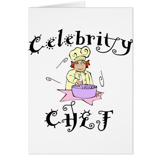 Celebrity Chef Cards (Front)