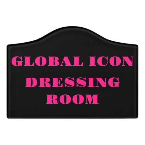 Celebrity Dressing Room Sign