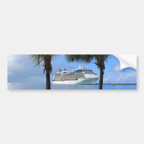 Celebrity Silhouette Cruise to Paradise Bumper Sticker