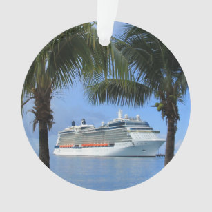Celebrity Silhouette Cruise to Paradise Snowflake Ornament