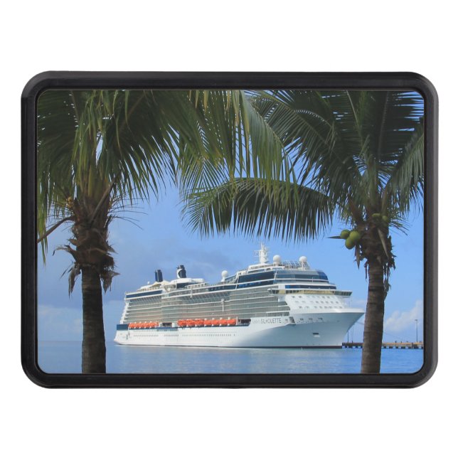Celebrity Silhouette Cruise to Paradise Tow Hitch Cover (Front)