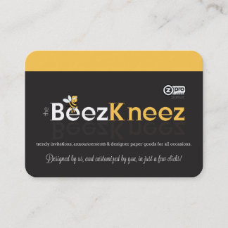 Celebrity Swag Bag Business Card