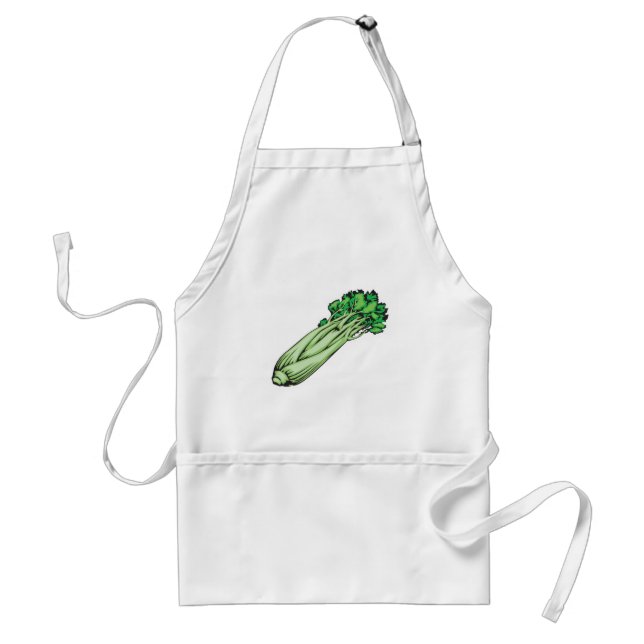 celery adult apron (Front)