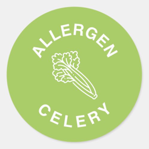 Celery Allergy _ Food Allergy Warning Label