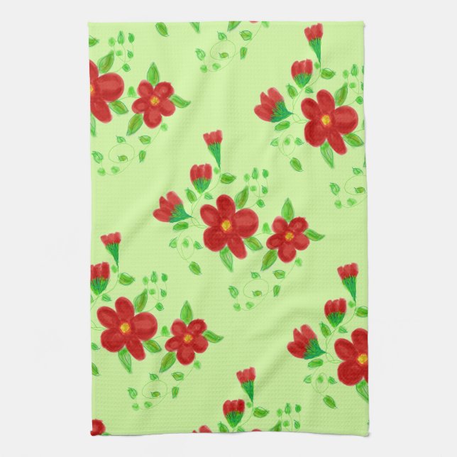 Celery Green Towel (Vertical)