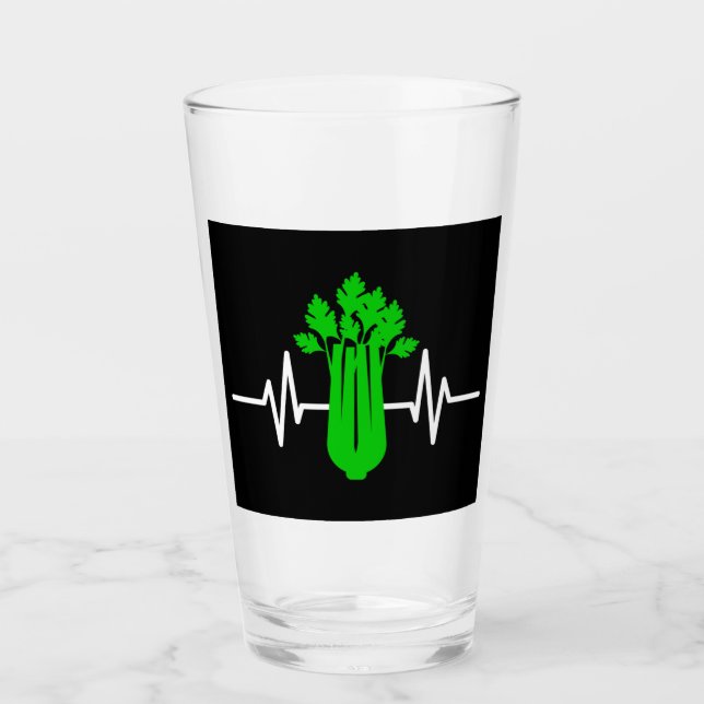 Celery Heartbeat   Glass (Front)