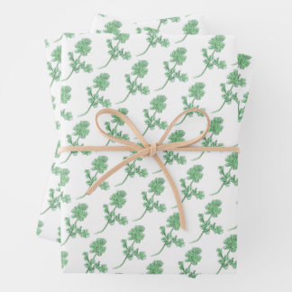 Celery Leaf Wrapping Paper Sheets