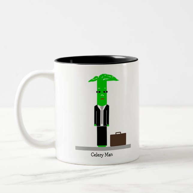 Celery Man Mug (Left)